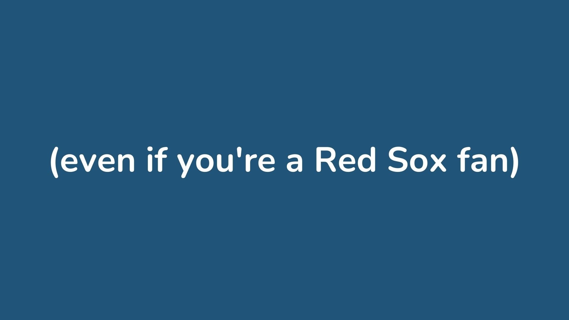 red sox